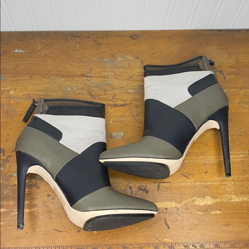 gx Gwen Stefanie Booties Colorblock Stiletto